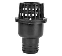 Clapet de pied, valve de contrôle plate en PVC noir basse pression pour machine à fluide, conception pratique, dimensions 2.5 pouces