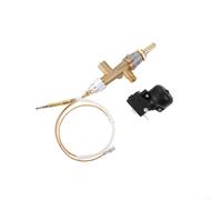 Clapet de protection anti-flammes avec thermocouple de 35 cm et mécanisme de vidage pour appareils de chauffage au gaz et chaudières