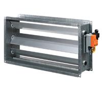 Clapet de régulation de débit d'air électrique BL ASLF 60x30 de Blauberg - 8023781