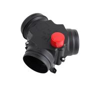 Clapet de vanne à 3 voies de 90 mm à 75 mm, conduite de ventilation réglable pour air, chauffage diesel, distributeur en T, raccord de tuyau, adapté pour voiture, camion, caravane, raccordement de