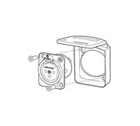Clapet d'étanchéité Neutrik SCDX9 blanc 1 pc(s)