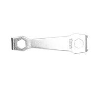 Clapet en métal de précision - clé fixe de boulon à manivelle, clés à vélo à vélo Clé à écrou à bois - Spanner de maintenance d'équitation pour le trajet, explorer