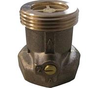 Oventrop de type clapet anti-retour SVE 1070008 DN25, G1 1/2 », 1/2" G1, PN10, Ms