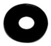 Clapet percé Diamètre 17 x 4mmx hauteur 5mm (X100)