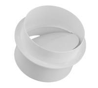 Clapet pour conduits de hotte aspirante, Clapet anti-retour en PVC 80-200mm, amortisseur for ventilateur d'extraction, sèche-linge, salle de bain(150mm)