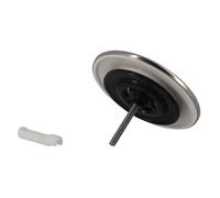 Clapet recouvrant pour baignoire - Ø 70 mm - Inox