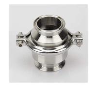 Clapets anti-retour 2-1/2 pouces OD 63MM sanitaire Tri pince Type clapet virole 77.5mm acier inoxydable SS SUS 304 ajustement 2.5 trèfle 1 pièce(OD57 Clamp 77.5)