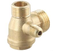 Clapets anti-retour de compresseur d'air de rechange pour accessoires de pompe, valve de coupure fiable pour une performance efficace (20 x 16 x 10 mm)