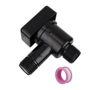 Clapets anti-retour en ABS avec ruban PTFE et guide d'installation vertical - Adaptateur étanche pour systèmes de rinçage de réservoirs noirs - Clapets anti-retour de ligne de rinçage de réservoir