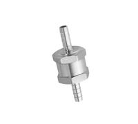 Clapets anti-retour en aluminium haute performance Tuyaux 1 voie 6 mm / 8 mm / 10 mm Facile à installer Dispositif anti-retour Équipement mécanique Clapets anti-retour pour carburants