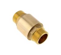 Clapets anti-retour en laiton haute performance 3/4" mâle vers femelle en ligne à ressort pour une utilisation horizontale dans les pompes et réservoirs d'eau Clapets anti-retour en laiton