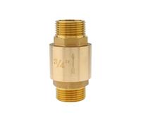 Clapets anti-retour en laiton haute performance 3/4" mâle vers femelle pour une utilisation horizontale dans les pompes et réservoirs d'eau