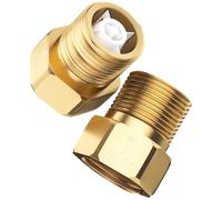 Clapets anti-retour en laiton multifonctions avec précision de Heck - Empêche le refoulement dans les conduites de fluide pour tuyauterie et plomberie