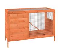 Clapier 103 x 44 x 69,5 cm Bois de pin Massif Marron 02_0041935