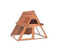 Clapier 152x127x109,5 cm Bois de sapin massif