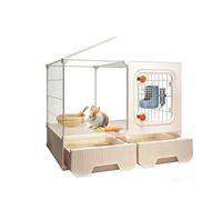 Clapier à Lapin Cage à Lapin d'extérieur de qualité supérieure, la Villa Parfaite for Maison et Le nid Douillet for Votre Bien-aimé