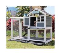 Clapier à Lapin Cage à Lapin d'extérieur de qualité supérieure, la Villa Parfaite for Maison et Le nid Douillet for Votre Bien-aimé