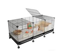 Clapier à Lapin Cage d'extérieur spacieuse for Lapins - Créez Une Villa de rêve for avec Un nid Lapin accueillant for Vos Amis à Fourrure