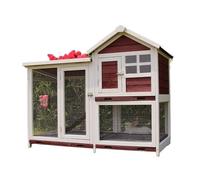 Clapier à Lapin Cage d'extérieur spacieuse for Lapins - Créez Une Villa de rêve for avec Un nid Lapin accueillant for Vos Amis à Fourrure