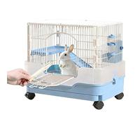 Clapier à Lapin extérieur Cage à Lapin d'extérieur de qualité supérieure, la Villa Parfaite for Maison et Le nid Douillet for Votre Bien-aimé