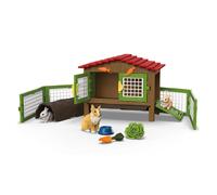 Coffret Clapier à Lapins, SCHLEICH 42728 Farm World, Dès 4 ans