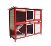 Clapier à lapins cage de rongeurs cabane pour petits animaux étable jardin 117,