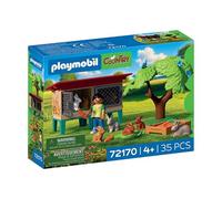 Playmobil Jouet Clapier à lapins 72170 Country la ferme, 35 pièces, dès 4 ans