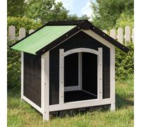 Clapier Cage Maison de Lapin Animaux de Compagnie Bois de Pin Solide vidaXL