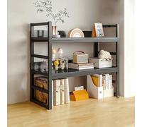 Clapier de bureau en bois, étagère de bureau et étagère de rangement pour la maison, le bureau et le dortoir universitaire, organiseur d'étagère élégant pour Effic