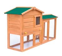 Clapier d'extérieur/Enclos large - UU - pour petits animaux - de compagnie Bois C37