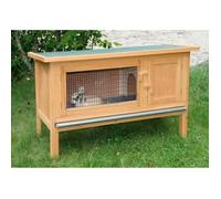 Clapier d'extérieur - KERBL - FRED - 100x45x62 cm - Bois - Abri sécurisé pour rongeurs