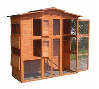 Clapier en bois XXL, poulailler, enclos d'écurie