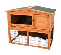 Clapier pour rongeurs avec enclos Trixie Natura Marron 124x102x78 cm