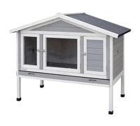 Clapier pour rongeurs Kerbl 4-Season Superior Gris 130x66x110 cm