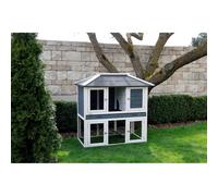 Kerbl Enclos Pour Rongeurs Villa 118x68x118 Cm Bois Vitrifié