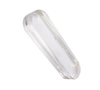 Clapper de couture en acrylique transparent avec échelle de 15,2 cm en fer à vapeur pour aplatir le tissu matelassage pressage