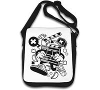 Clapperboard Lights Sac à bandoulière avec caméra d'action Blanc