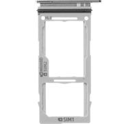 Clappio, 1x SIM + 1x Micro-SD porte-carte pour Samsung S10e, S10, S10 Plus, Noir