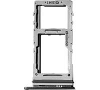 Clappio, 1x SIM + 1x Micro-SD support de carte de rechange pour Galaxy S20 Plus, Noir