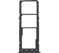 Clappio, 2x SIM + 1x Micro-SD support de carte de rechange pour Samsung Galaxy A10, Noir