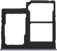 Clappio, 2x SIM + 1x Micro-SD support de carte de rechange pour Samsung Galaxy A40, Noir