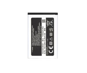 Clappio Batterie AB463651BE Li-ion 1000 mAh pour Smartphone pour Samsung Noir