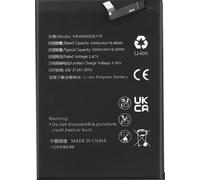 Clappio, Batterie d'échange pour Honor 70 Lite, X7, X6 Capacité 5000mAh, Noir