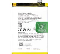 Clappio, Batterie d'échange pour Oppo A96, 4500mAh batterie supplémentaire, noir