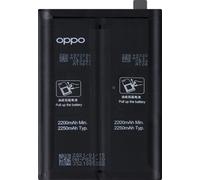 Clappio, Batterie d'échange pour Oppo Find X3 Neo Capacité 4500mAh, Noir