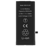 Clappio Batterie pour Apple iPhone XR 2942mAh 100% compatible Noir