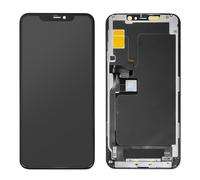 Clappio Bloc Complet pour iPhone 11 Pro Max Écran LCD In-Cell Vitre Tactile Noir