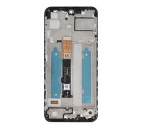 Bloc Complet pour Motorola Moto G31 Écran LCD, Vitre Tactile, Châssis Noir