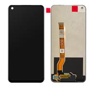 Clappio Bloc Complet pour Realme 8i Écran LCD Vitre Tactile Compatible Noir