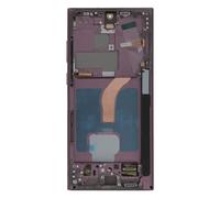 Clappio Bloc Complet pour Samsung Galaxy S22 Ultra Écran OLED et Vitre Tactile